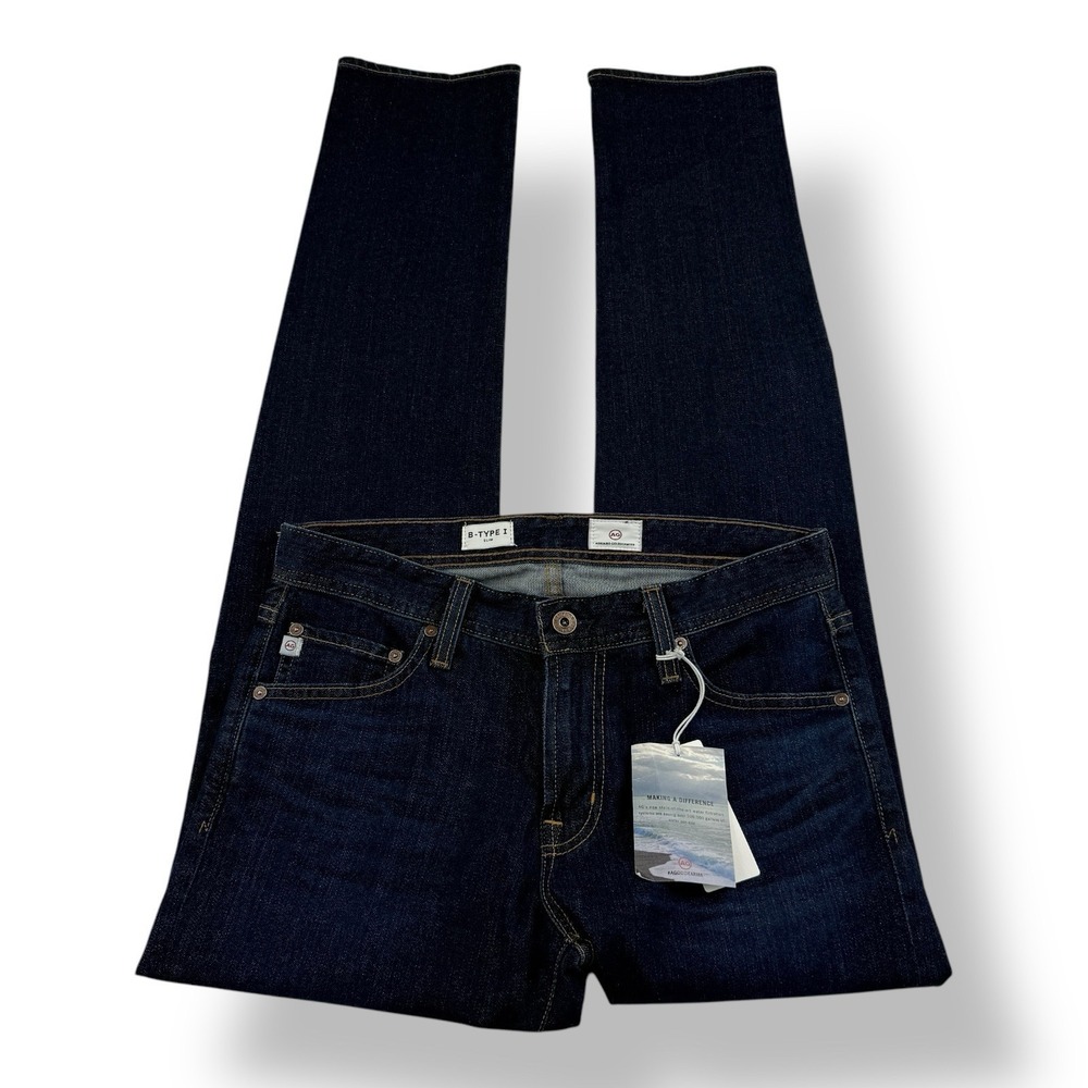 AG Adriano Goldschmied B-Type I Slim Jeans Blue 2 Years Men's Size 30x33 NWT